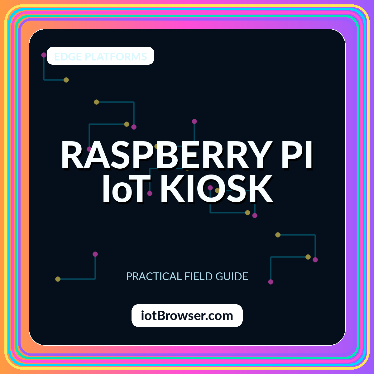 Featured card for Raspberry Pi IoT Browser Kiosk